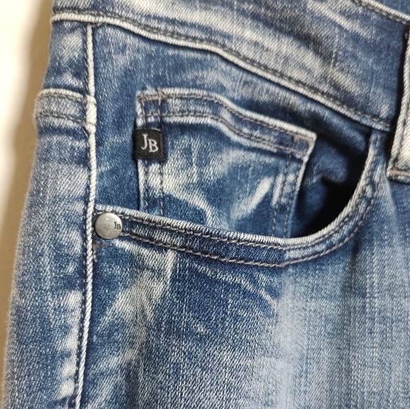 Judy Blue Classic Indigo Acid Wash Skinny Jeans - Picture 3 of 11